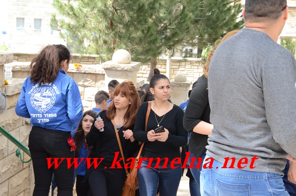 مراسيم ذكرى شهداء جيش الدفاع الاسرائيلي 